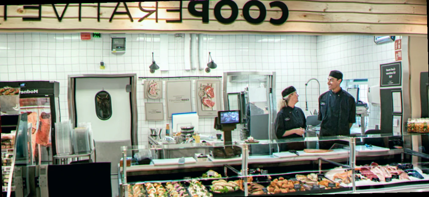 Tilbudsplakat fra Coop slagter
