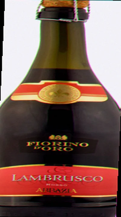 Vinflaske og glas