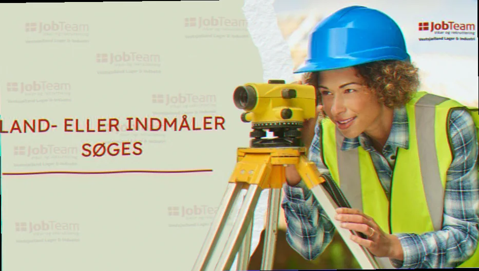 Landmåler med drone
