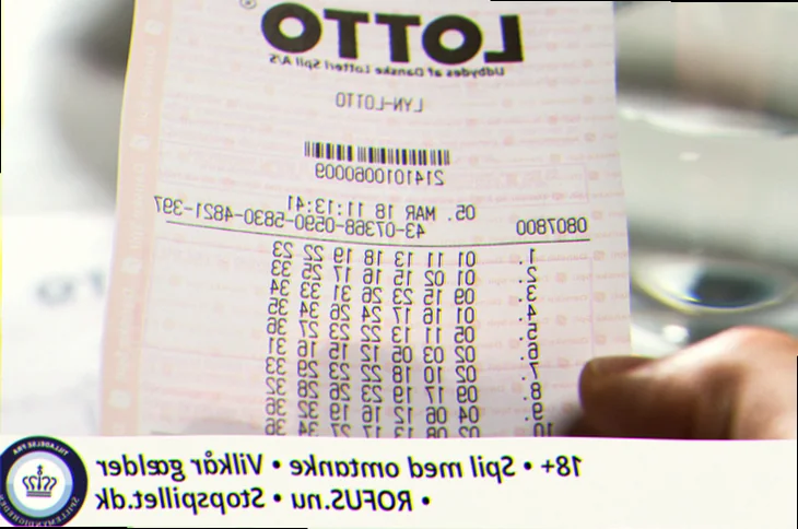 Lottokupon med vindertal.