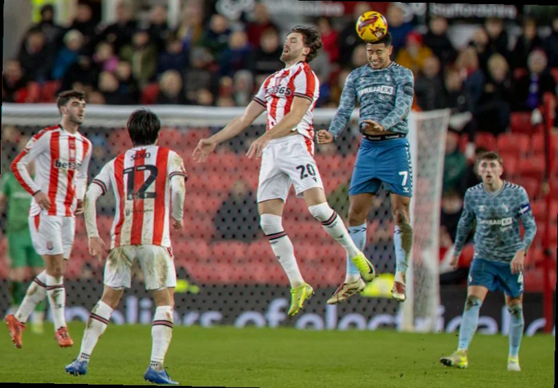 Statistikark med fodbolddata.