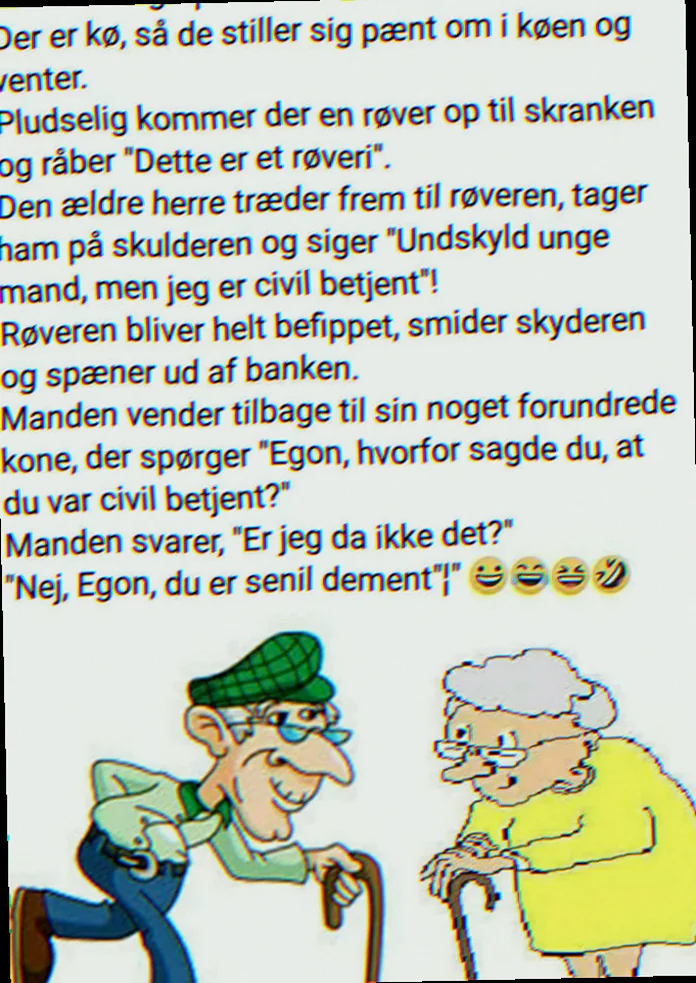 Fest hvor folk griner