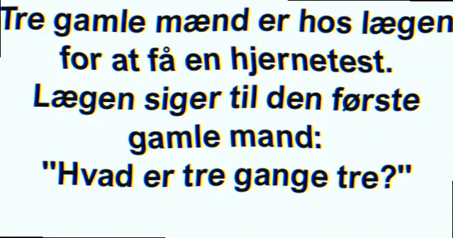 Kvinde der griner højt
